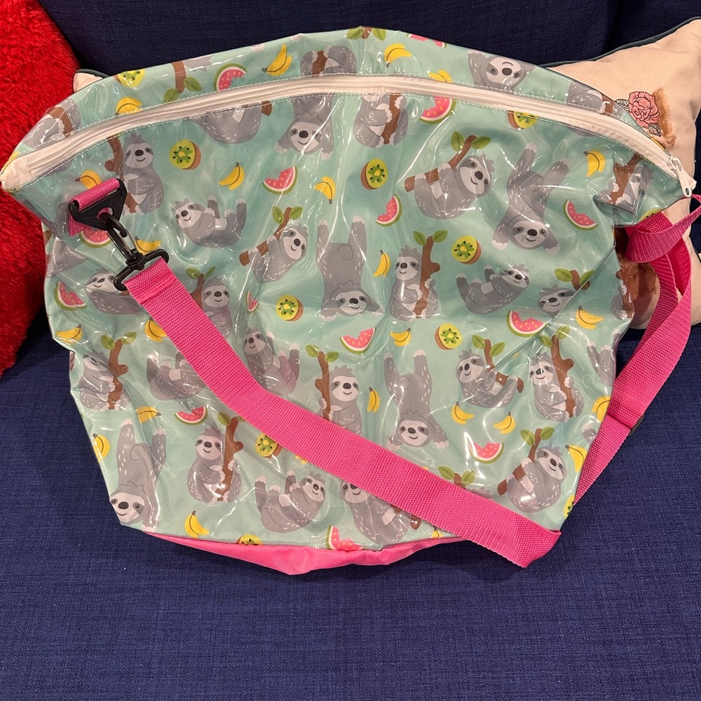 Sloth weekender bag
